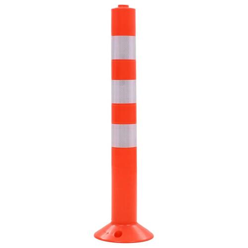 Trafikkegler 5 stk. plastik 75 cm