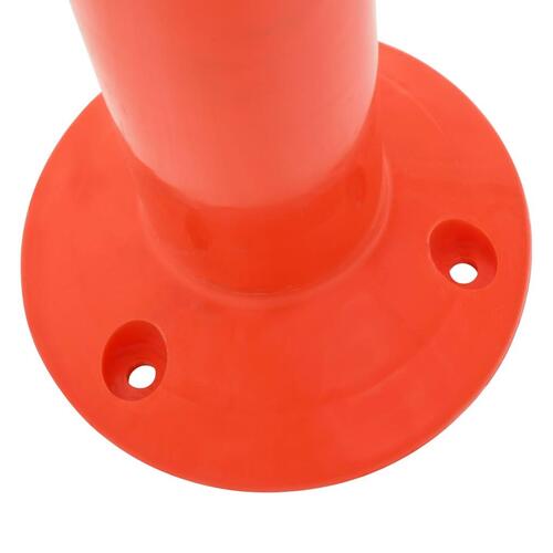 Trafikkegler 5 stk. plastik 75 cm