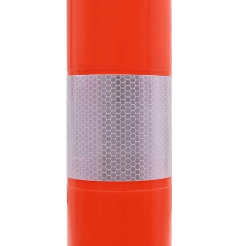 Trafikkegler 5 stk. plastik 75 cm