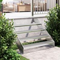Trappetrin 100x24x7 cm trinrist galvaniseret stål