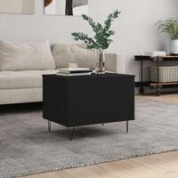 Sofabord 60x44,5x45 cm konstrueret træ sort