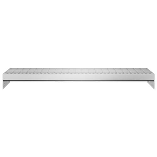 Trappetrin 70x24x7 cm trinrist galvaniseret stål