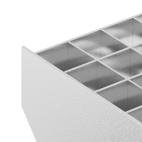 Trappetrin 70x24x7 cm trinrist galvaniseret stål