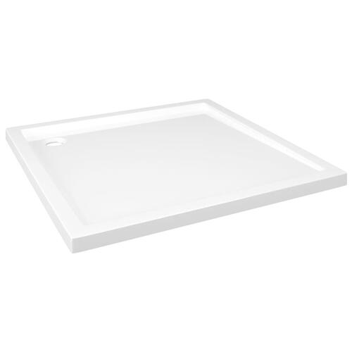 Brusekar 90x90 cm ABS firkantet