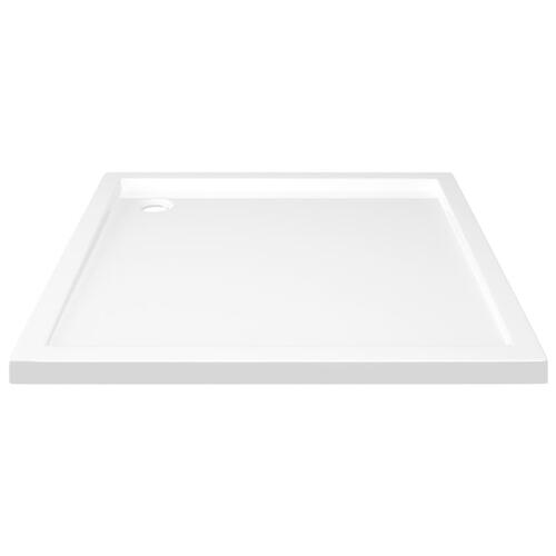 Brusekar 90x90 cm ABS firkantet