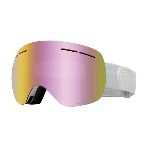 Skibriller Snowboard Dragon Alliance X1s Hvid Pink