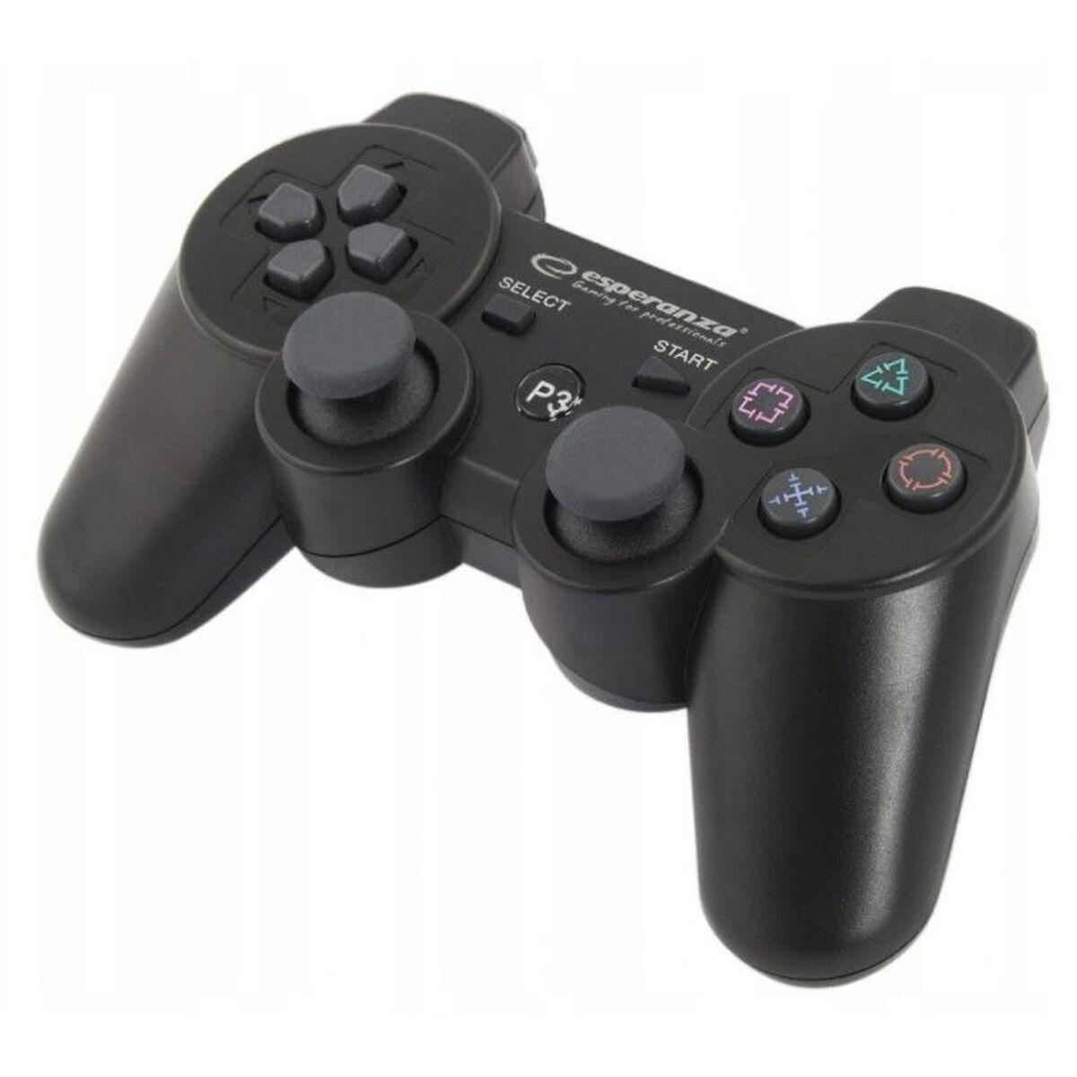 Wireless Gaming Controller Esperanza Marine GX700 Sort Bluetooth PlayStation 3