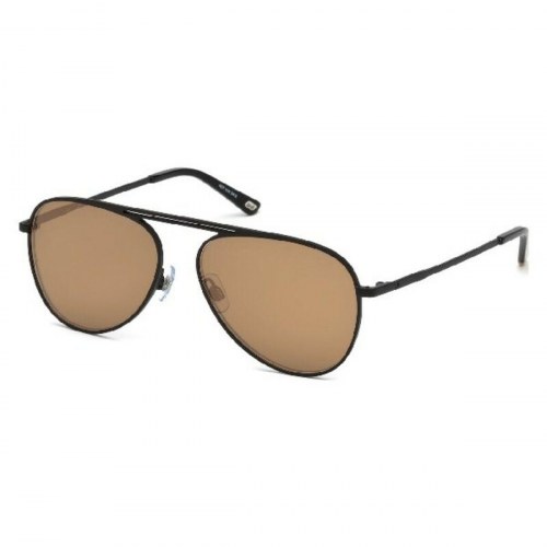 Solbriller Web Eyewear WE0206-02G - 58 mm, sort, brun linse