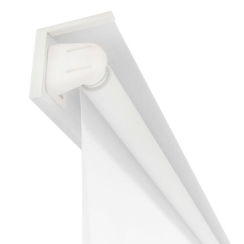 Rullegardin til badeværelse 100x240 cm hvid