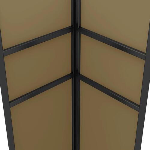 Pavillon med dobbelttag 3x3x2,7 m 180 g/m² gråbrun
