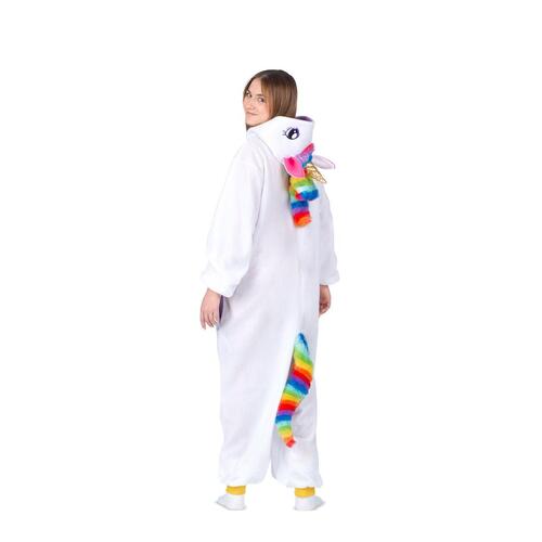 Kostume til voksne Enhjørning 2 Dele L/XL/XXL
