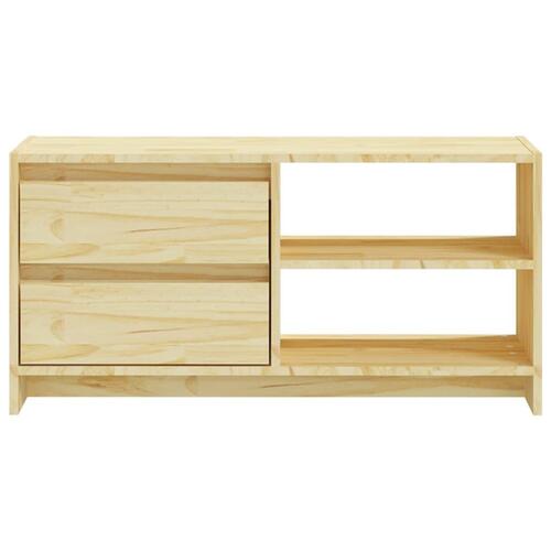 Tv-bord 80x31x39 cm massivt fyrretræ