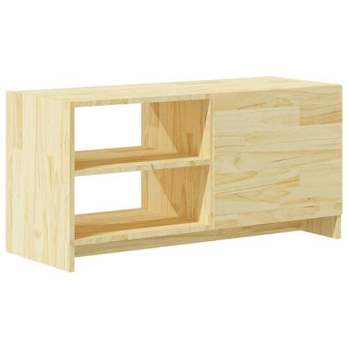 Tv-bord 80x31x39 cm massivt fyrretræ