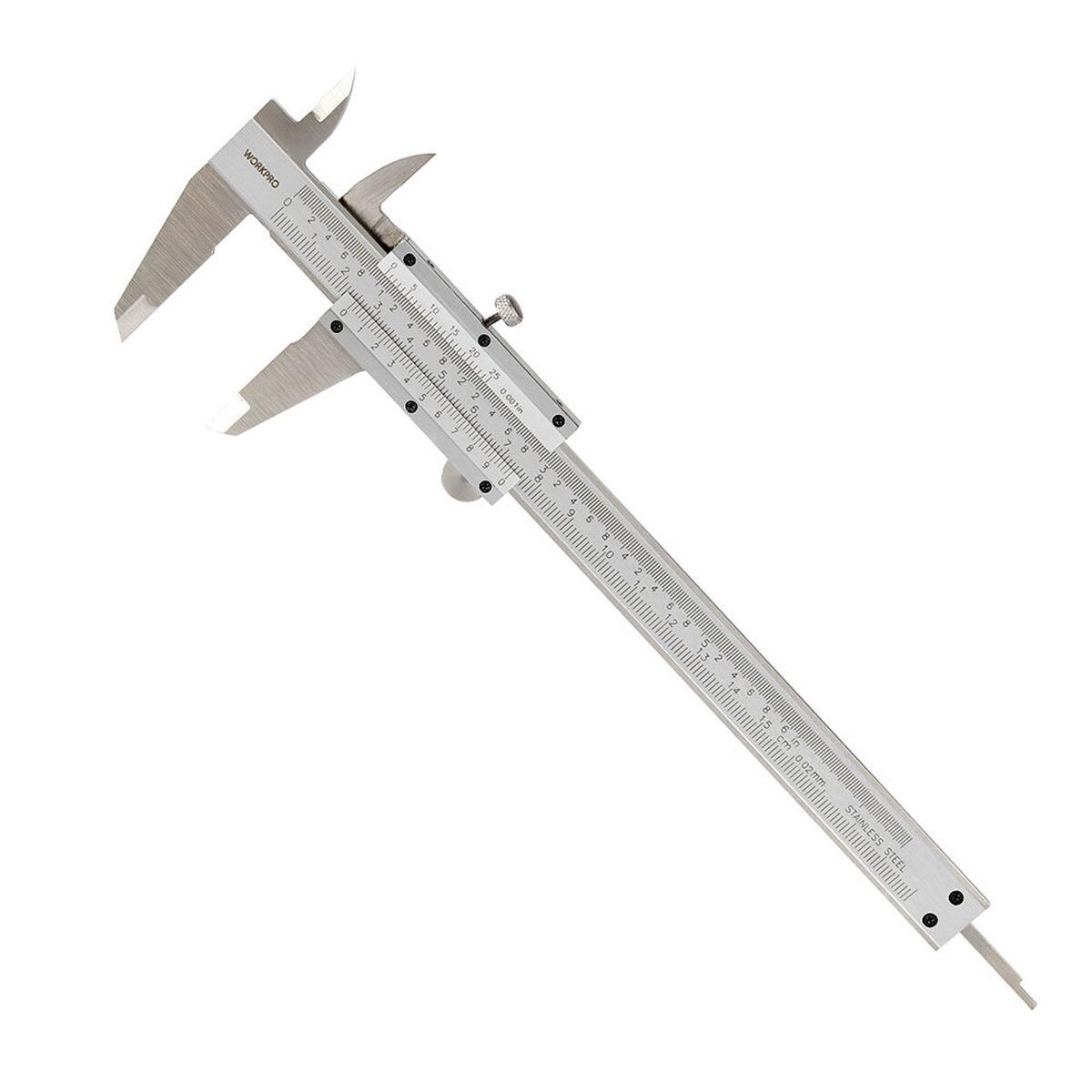 Manometer Workpro Vernier Aluminium 0,02 mm