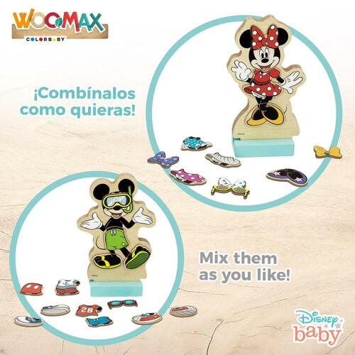 Figurer Disney 54 Dele 4 enheder 11,5 x 17,5 x 1,2 cm