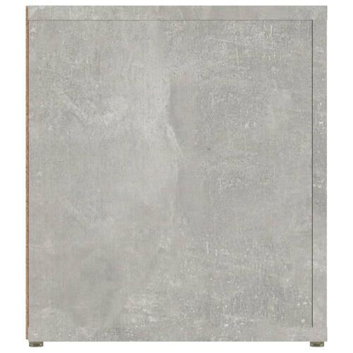 Tv-borde 2 stk. 80x31,5x36 cm konstrueret træ betongrå