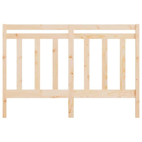 Sengegærde 146x4x100 cm massivt fyrretræ