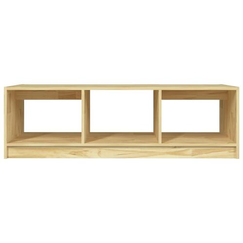Sofabord 110x50x34 cm massivt fyrretræ