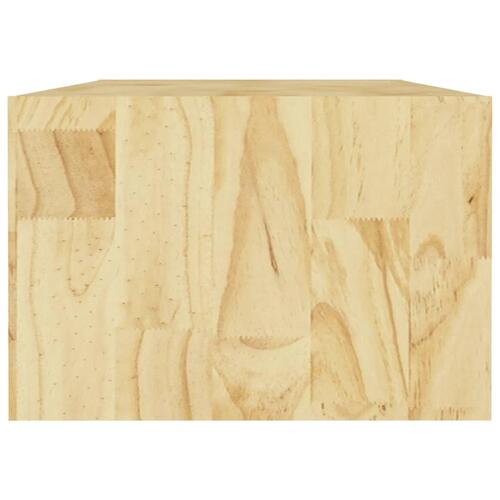 Sofabord 110x50x34 cm massivt fyrretræ