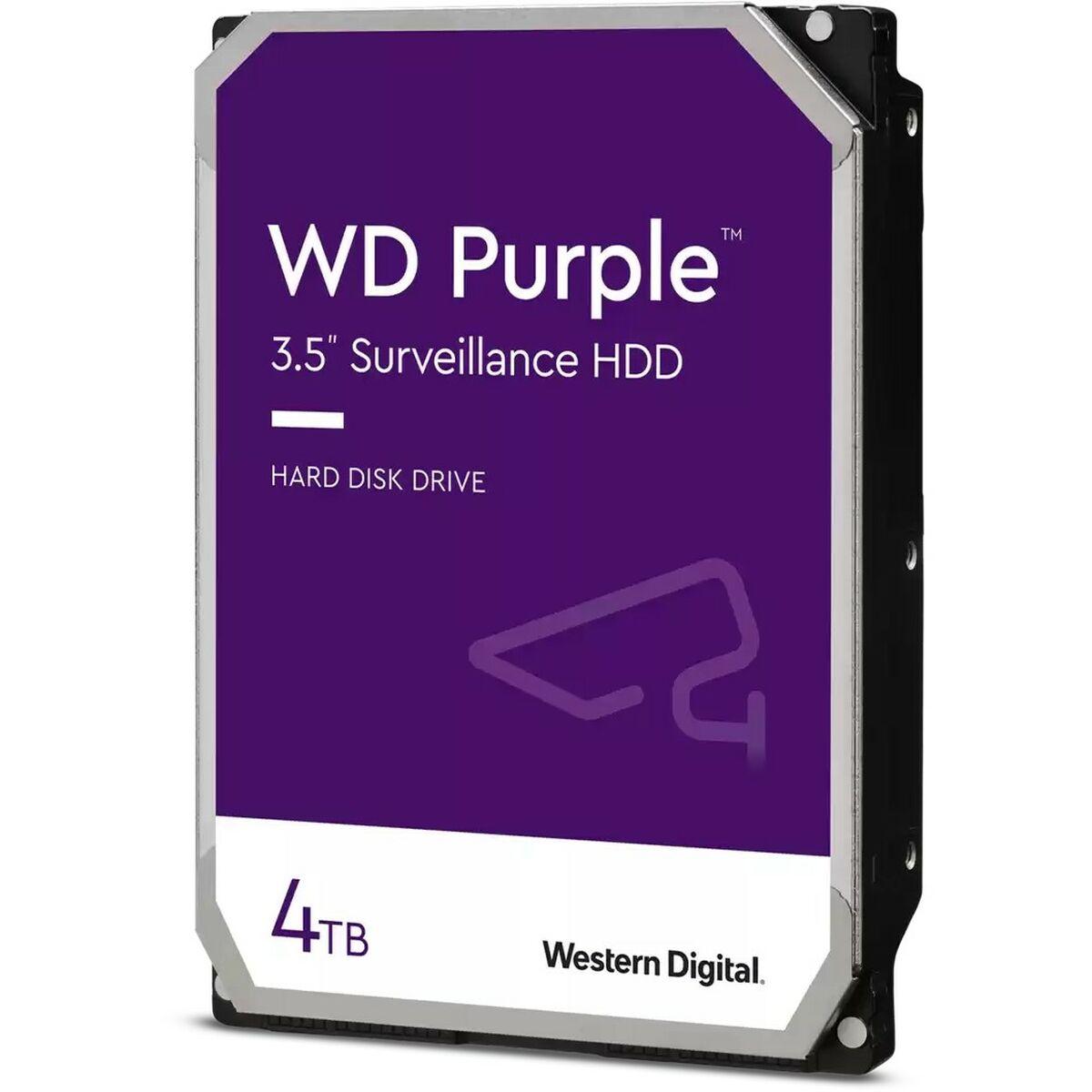 Harddisk Western Digital WD43PURZ 3,5" 4TB 4 TB SSD 4 TB HDD