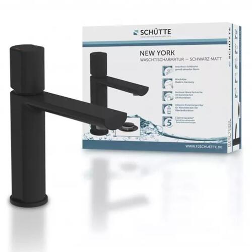 SCHÜTTE håndvaskarmatur NEW YORK matsort