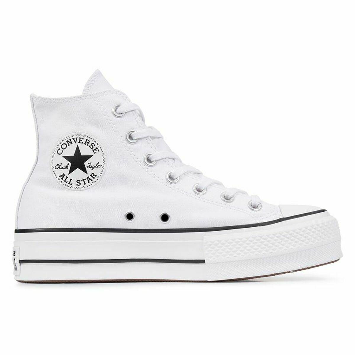 Kondisko til Kvinder Converse All Star Platform High Top Hvid 39