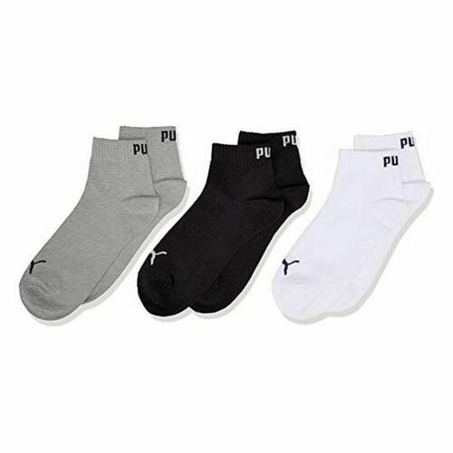 Sportsstrømper Puma KIDS QUARTER (3 par) Multifarvet 27-30