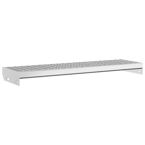 Trappetrin 80x24x7 cm trinrist galvaniseret stål