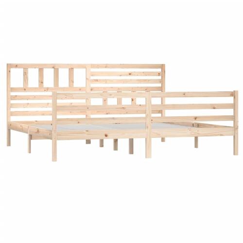 Sengeramme 180x200 cm Super King massivt træ