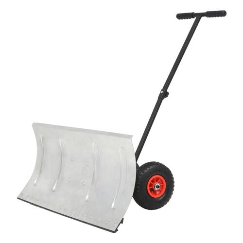 Manuel snerydder med hjul 100 x 44 cm