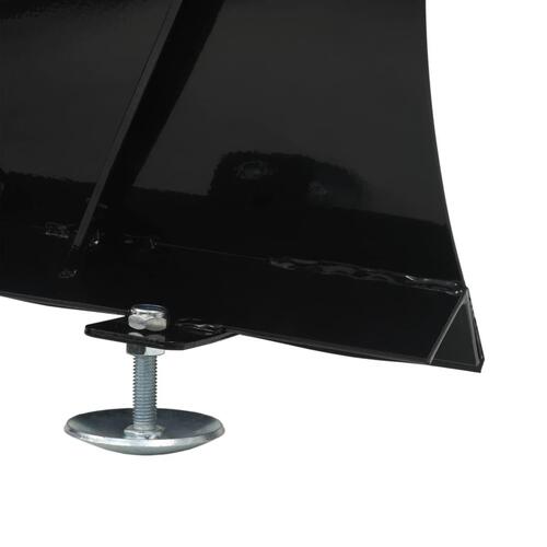 Snerydder til ATV 120 x 38 cm sort