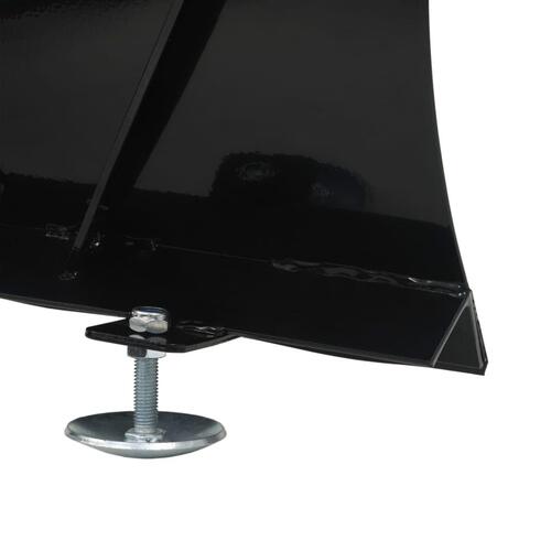 Snerydder til ATV 120 x 38 cm sort