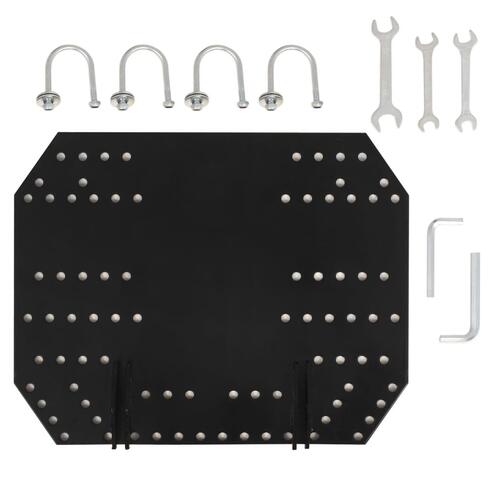 Snerydder til ATV 120 x 38 cm sort