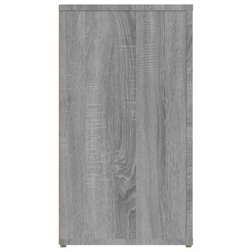 Skænk 100x33x59,5 cm konstrueret træ grå sonoma-eg