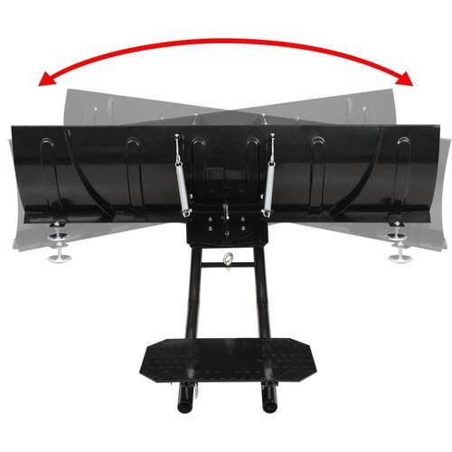 Snerydder til ATV 150 x 38 cm sort