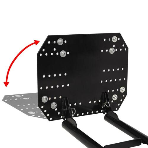 Snerydder til ATV 150 x 38 cm sort