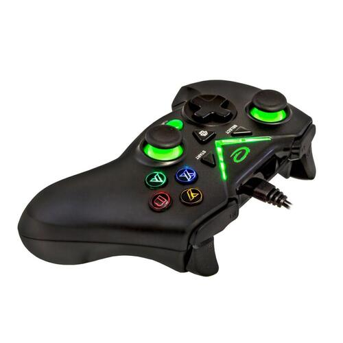 Controller Esperanza Pirate EGG114K USB 2.0 Sort Grøn Microsoft Xbox One PC Xbox Series X Xbox Series S