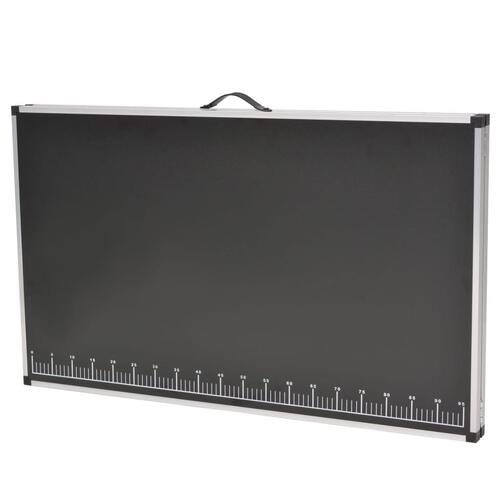 Klapbord til tapetsering MDF og aluminium 200 x 60 x 78 cm