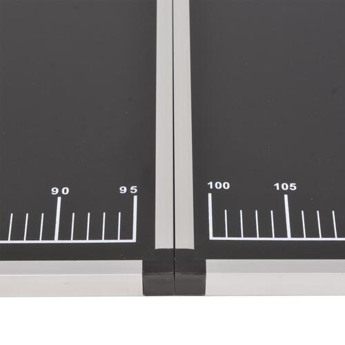 Klapbord til tapetsering MDF og aluminium 200 x 60 x 78 cm