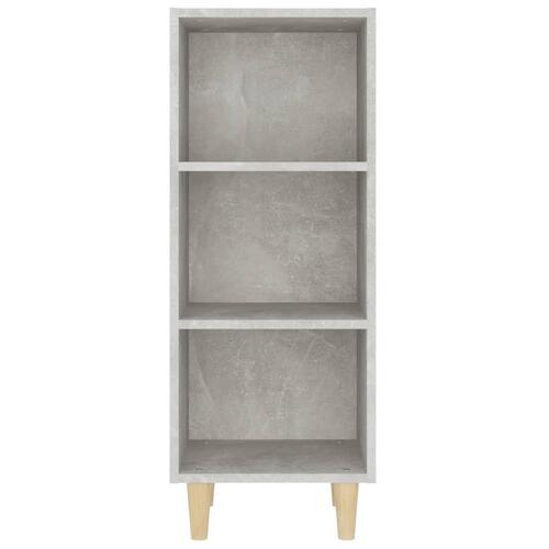 Skænk 34,5x32,5x90 cm konstrueret træ betongrå