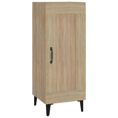 Skænk 34,5x34x90 cm konstrueret træ sonoma-eg