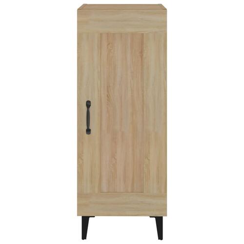 Skænk 34,5x34x90 cm konstrueret træ sonoma-eg