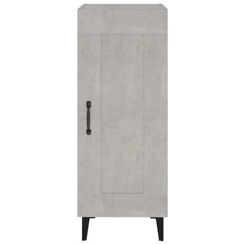 Skænk 34,5x34x90 cm konstrueret træ betongrå