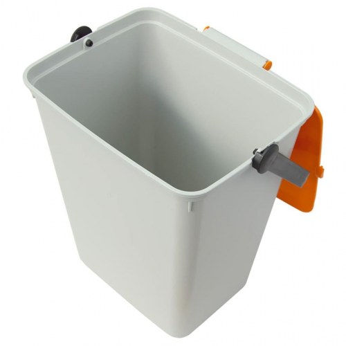 Affaldsspande med låg 4 stk. 60 l polypropylen