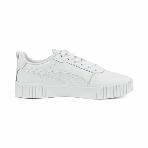 Kvinde Casual Sneakers Puma Carina 2.0 Tape Hvid 41