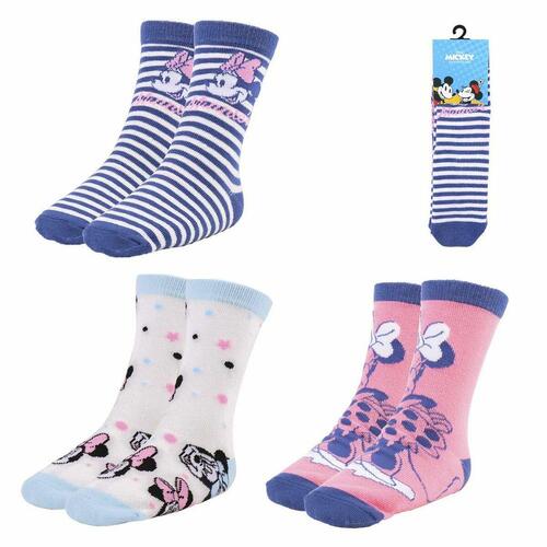 Sokker Minnie Mouse 3 par 27-30