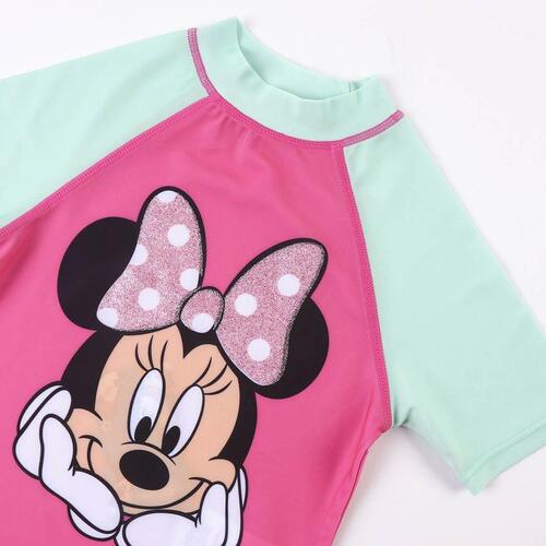 Bade T-shirt Minnie Mouse Turkisblå 2 år