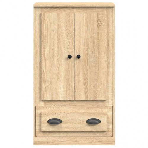 Skænk 60 × 35,5 × 103,5 cm - konstrueret træ i sonoma-eg