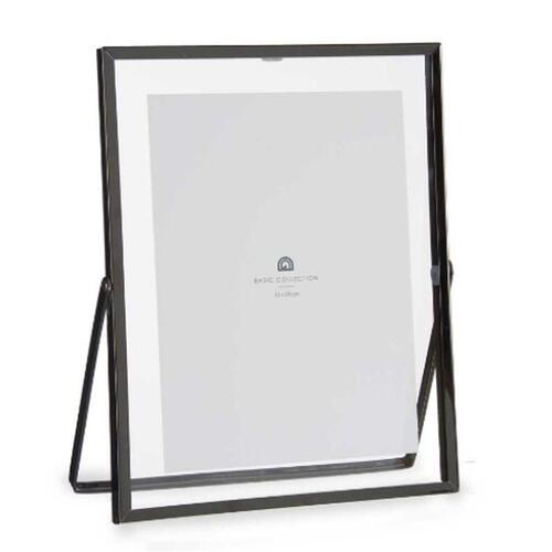 Fotoramme Sort Metal Glas Plastik 20,5 x 1 x 25,2 cm (12 enheder)