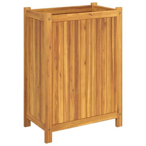 Plantekasse med for 54x31x75 cm massivt akacietræ